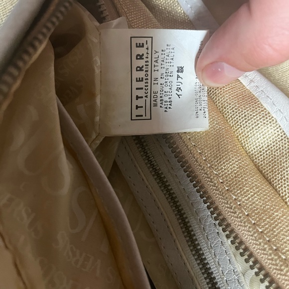 Gold Versace Bag